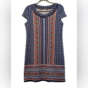 Raffella - Raffella Sportswear, Multi Color, 100% Cotton, Cap Sleeves , Round...